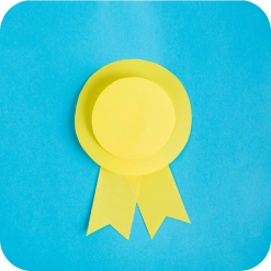 Imagem de uma medalha